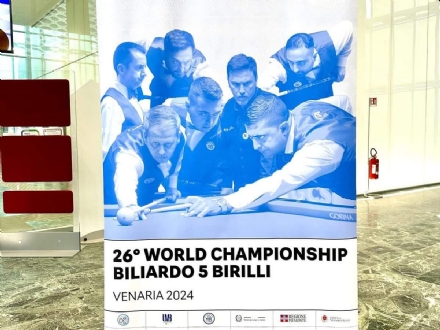 VENARIA - A ottobre in città i Campionati del Mondo di stecca 5 birilli