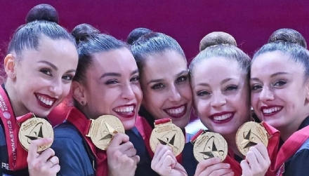 VENARIA-RIVOLI - Alessia Maurelli campionessa del mondo di ginnastica ritmica