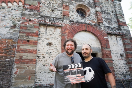PIANEZZA - Concluse alla Pieve di San Pietro le riprese del film "Ancora pochi passi"
