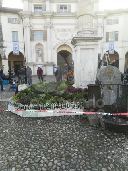 VENARIA - Il centro città set del film «Corro da te» con Pierfrancesco Favino e Miriam Leone FOTO