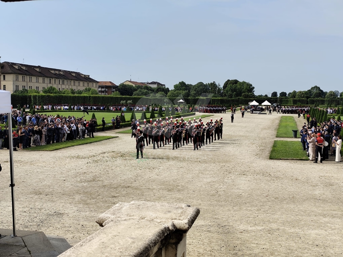 VENARIA - Emozione per il Giuramento degli Allievi Carabinieri in Reggia - FOTO E VIDEO