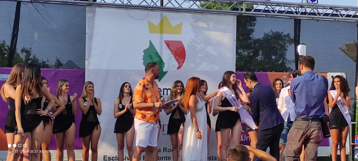 VENARIA - Successo straordinario per «Miss Italia»: Francesca Bergesio è «Miss Miluna Piemonte e Valle d’Aosta» - FOTO