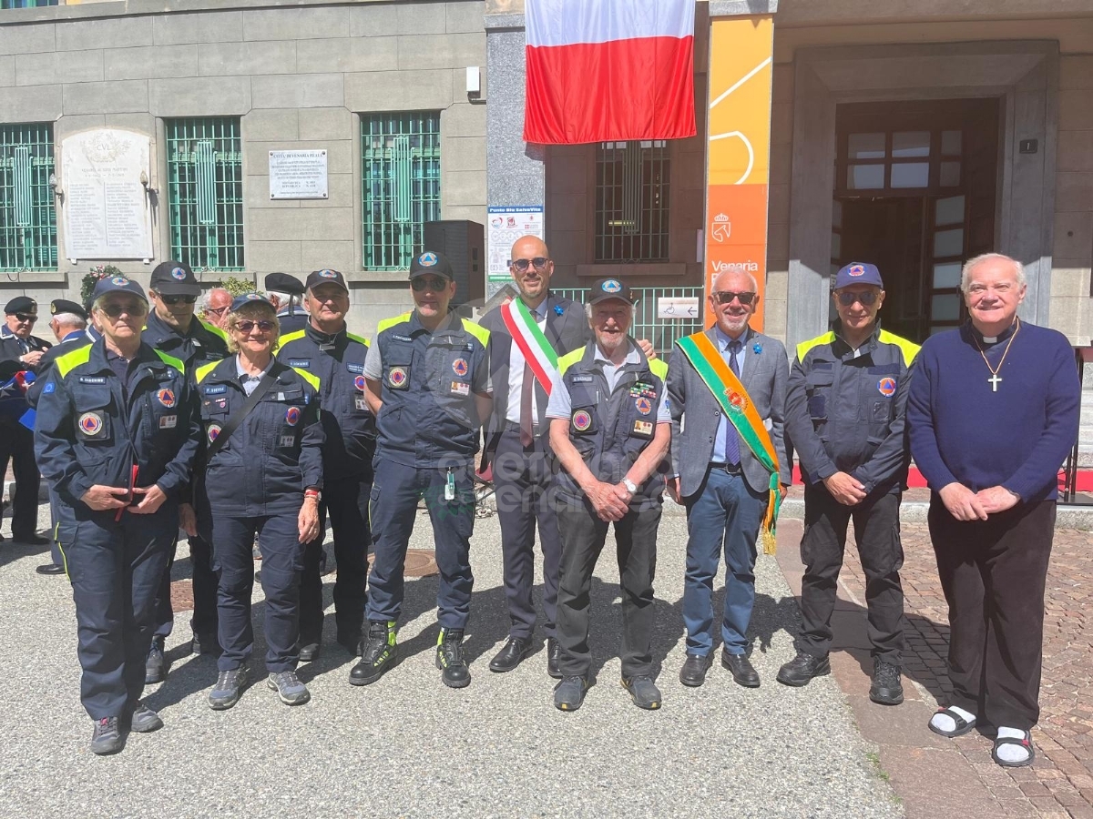 VENARIA - Celebrato il 2 Giugno, Festa della Repubblica: associazioni protagoniste - FOTO