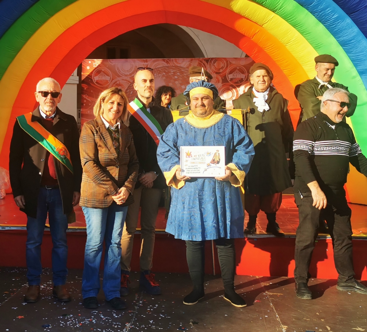 VENARIA - Musica, coriandoli e tanto divertimento: successo per il «Real Carnevale» - FOTO