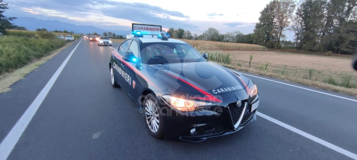 INCIDENTE SULLA 460 - Perde il controllo dell'auto e finisce fuori strada: ferito 49enne di BORGARO - FOTO