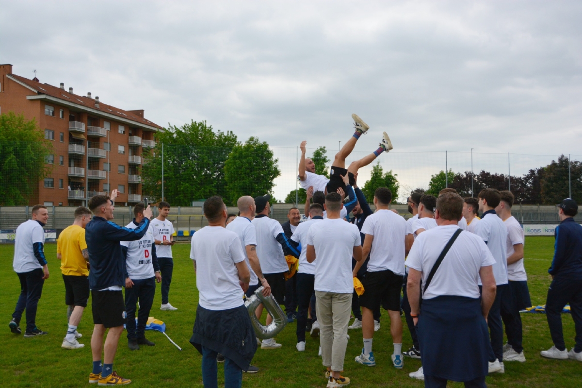 CALCIO - Un punto per la grande festa: IL BORGARO NOBIS E' IN SERIE D - LE FOTO