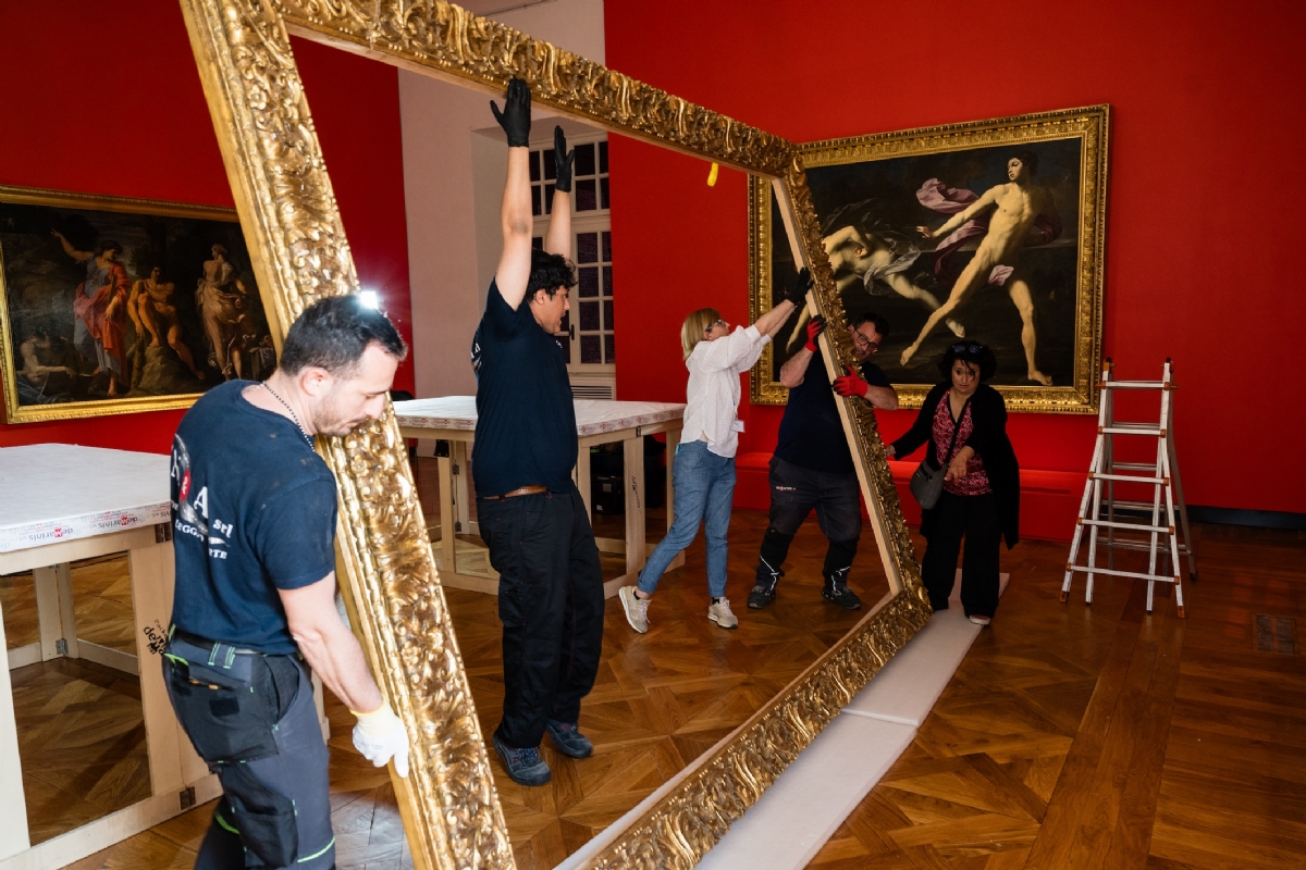 VENARIA - Alla Reggia in esposizione la «Flagellazione di Cristo» di Caravaggio - FOTO