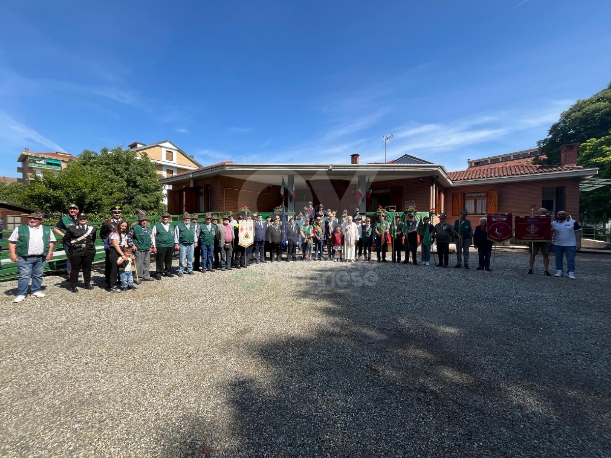 VENARIA - Buon compleanno Alpini: 98 anni per le «Penne Nere» venariesi - FOTO