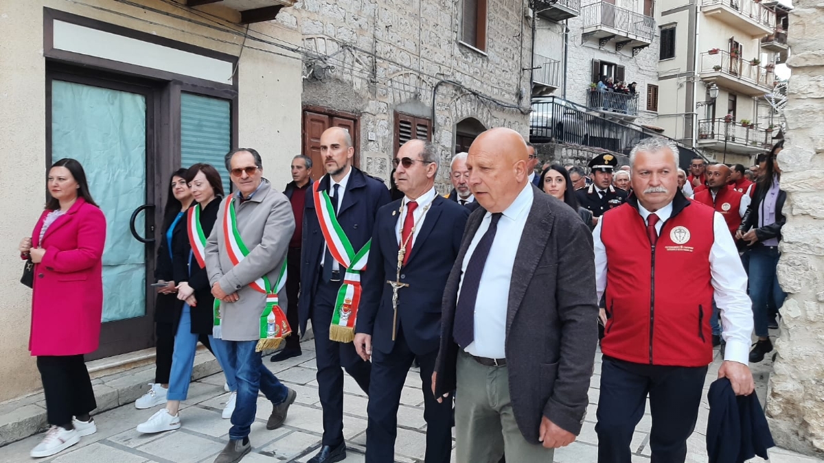 VENARIA-CASTRONOVO DI SICILIA - Festeggiati i 25 anni di amicizia tra le due città - FOTO