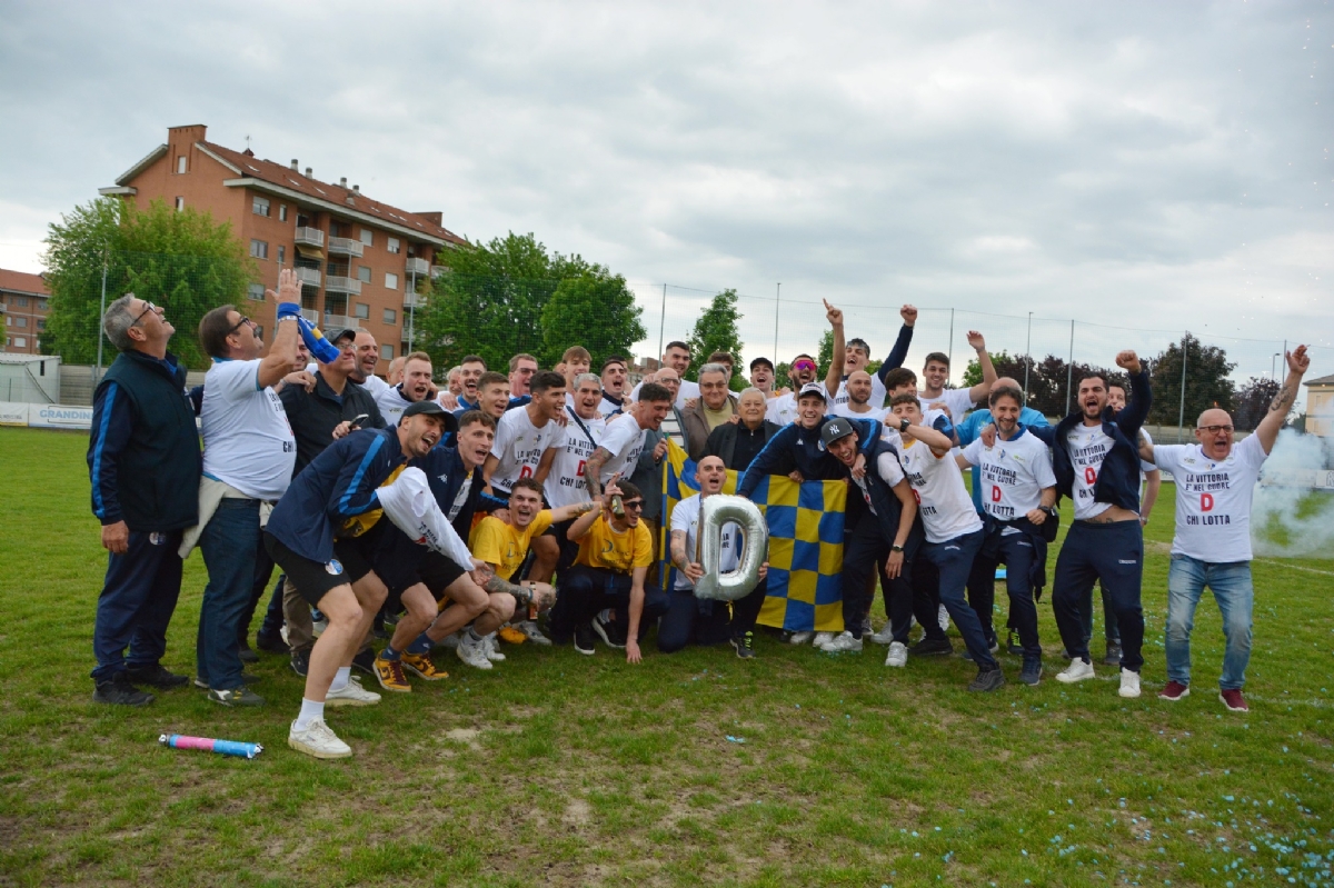 CALCIO - Un punto per la grande festa: IL BORGARO NOBIS E' IN SERIE D - LE FOTO