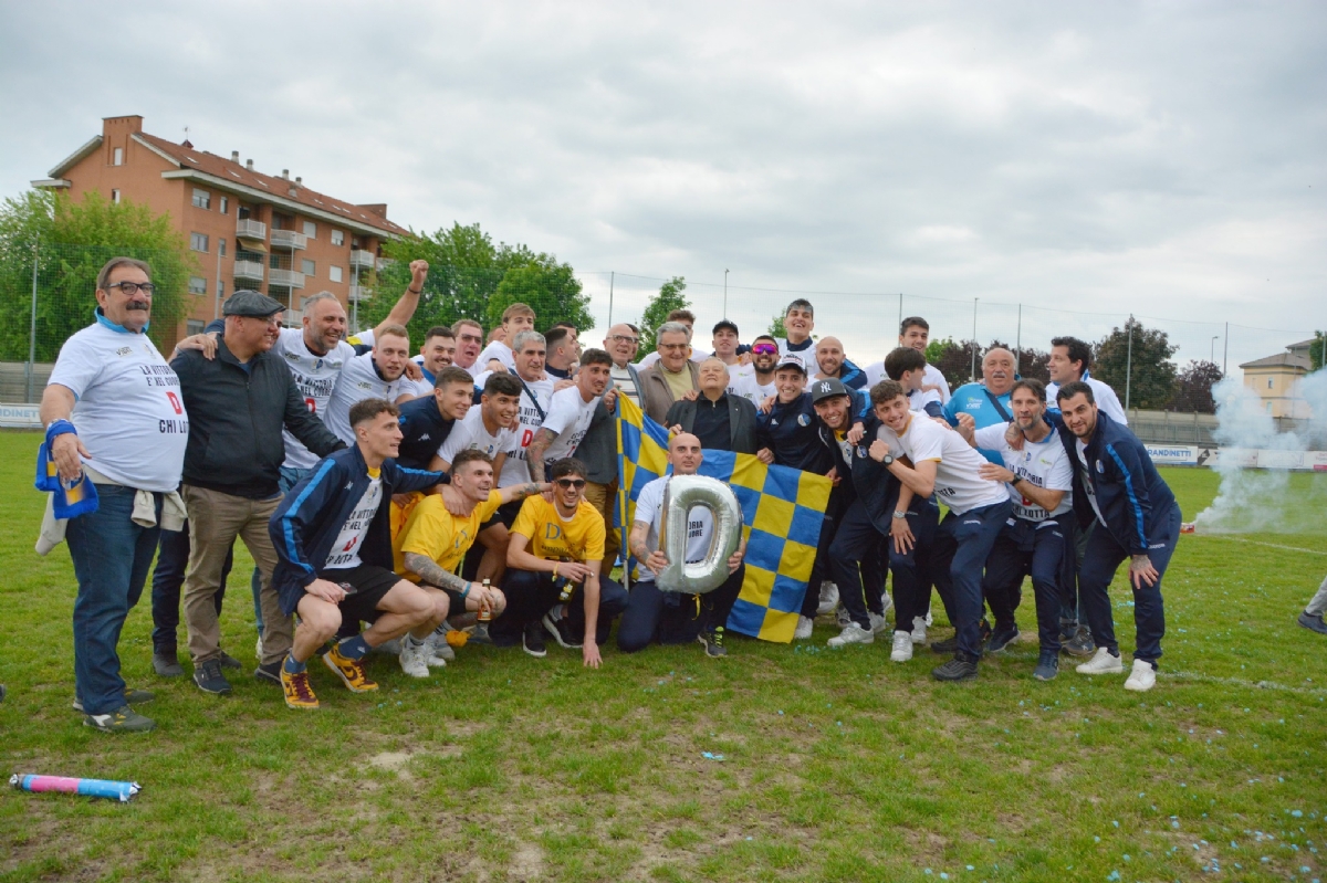 CALCIO - Un punto per la grande festa: IL BORGARO NOBIS E' IN SERIE D - LE FOTO