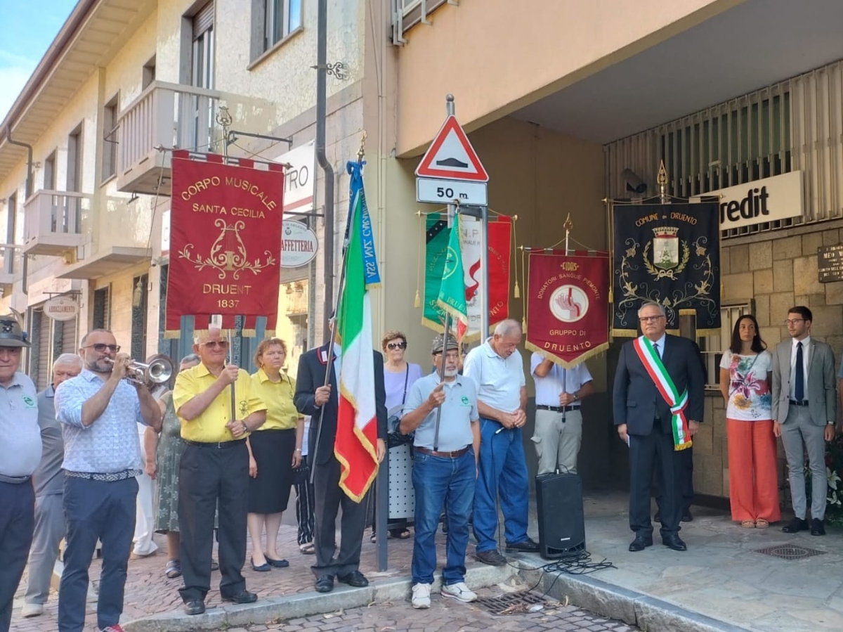 DRUENTO - 45 anni dopo, Druento non dimentica il «suo» Bartolomeo Mana - FOTO