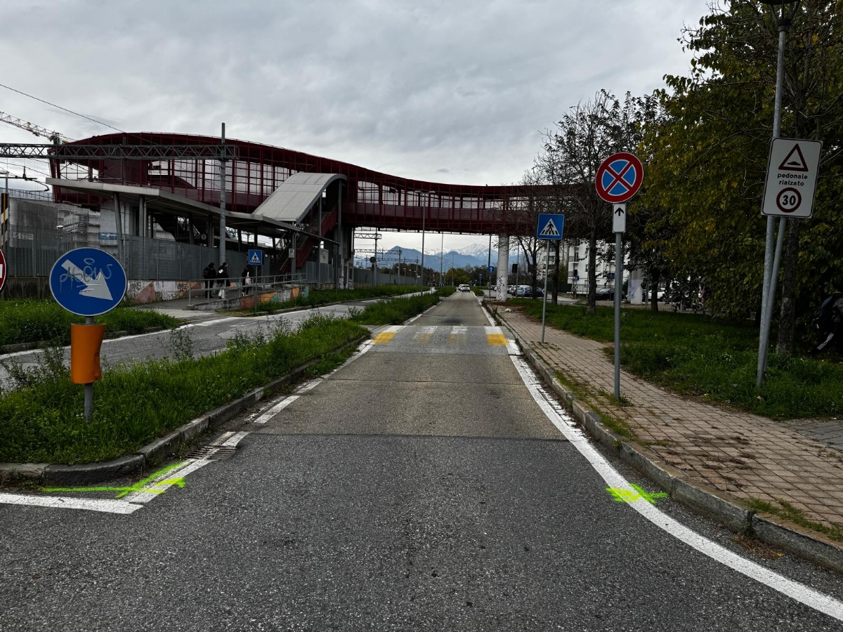 INCIDENTE A GRUGLIASCO - Coppia di pensionati investiti da un'auto in corso Adriatico - FOTO