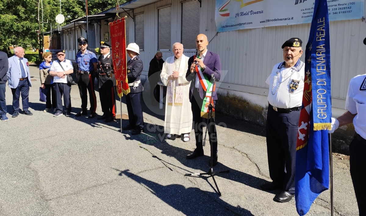 VENARIA - Grande festa in via Picco: celebrata la Marina Militare Italiana - FOTO