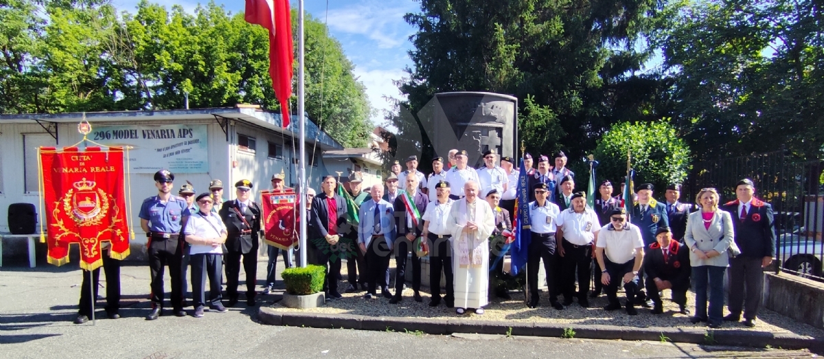 VENARIA - Grande festa in via Picco: celebrata la Marina Militare Italiana - FOTO