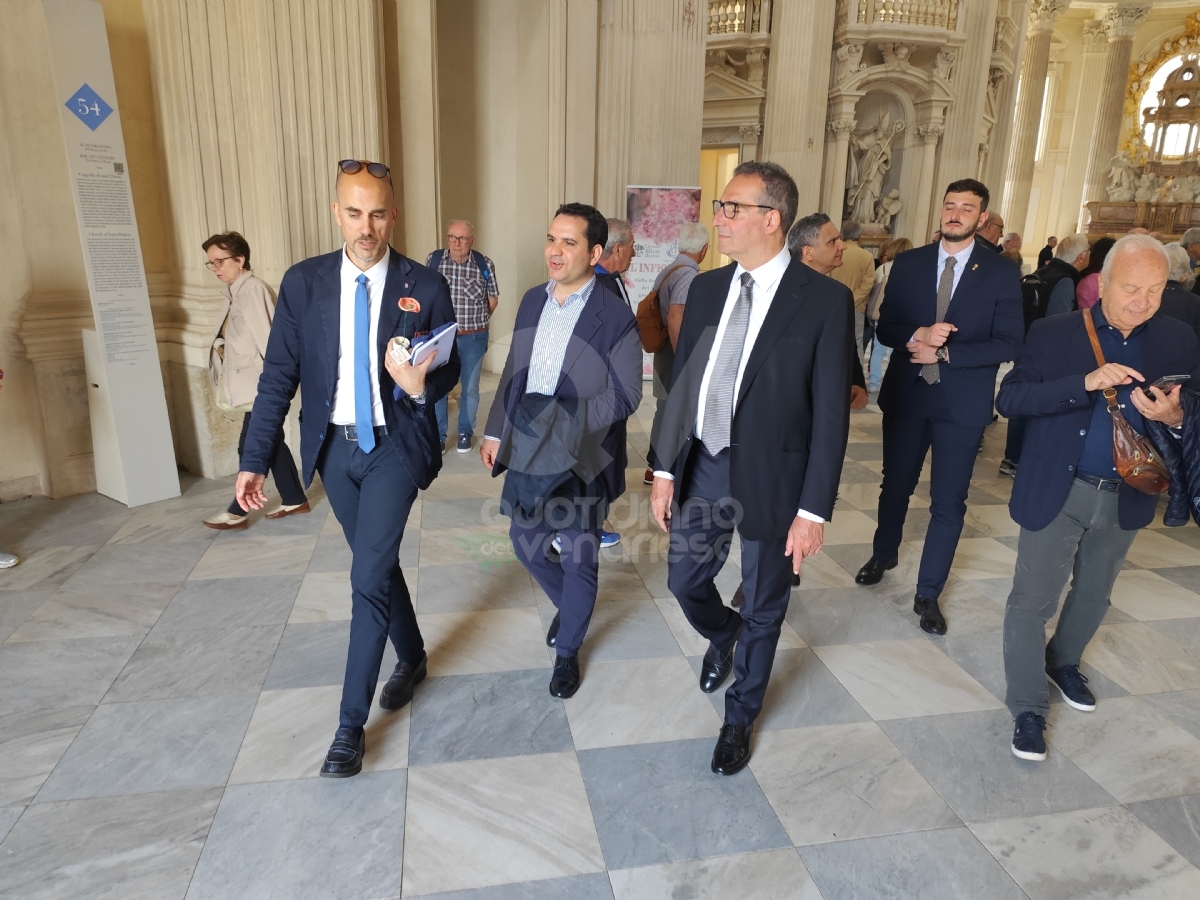 VENARIA - Si rinnova il gemellaggio con la città di Castronovo di Sicilia - FOTO