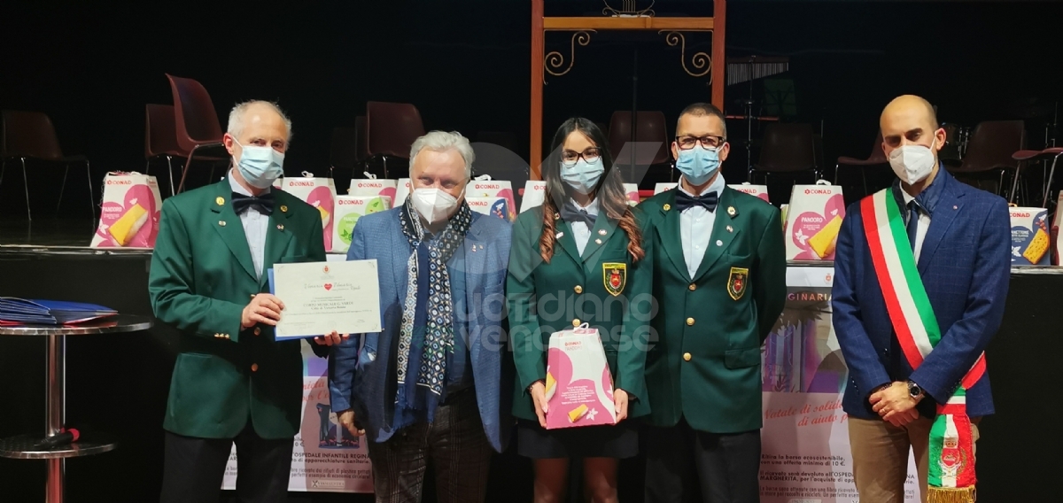 VENARIA - Premiate le associazioni che hanno dato una mano durante l'emergenza Covid - FOTO