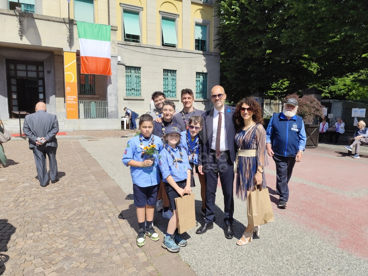 VENARIA - Celebrato il 2 Giugno, Festa della Repubblica: associazioni protagoniste - FOTO