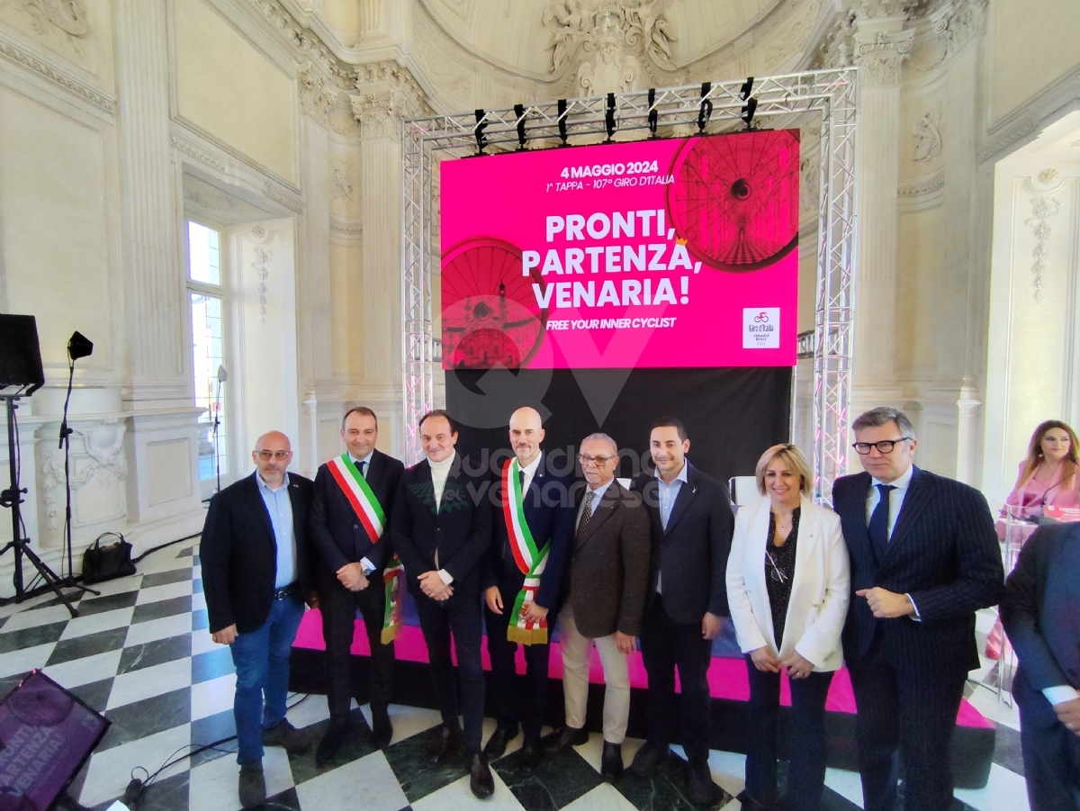 «Pronti, partenza, Venaria!»: conto alla rovescia verso la partenza del Giro d’Italia - FOTO