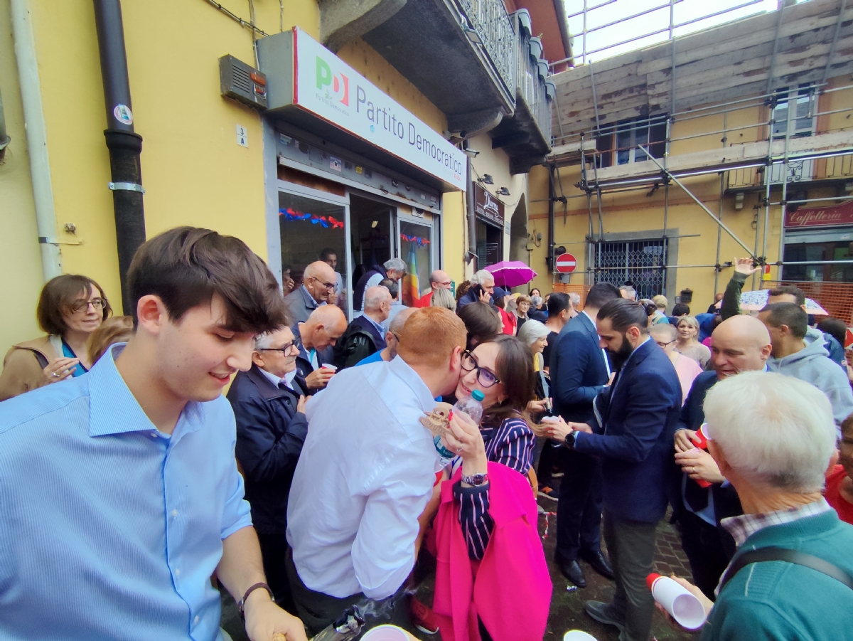 ELEZIONI RIVOLI - ALESSANDRO ERRIGO E' IL NUOVO SINDACO - FOTO