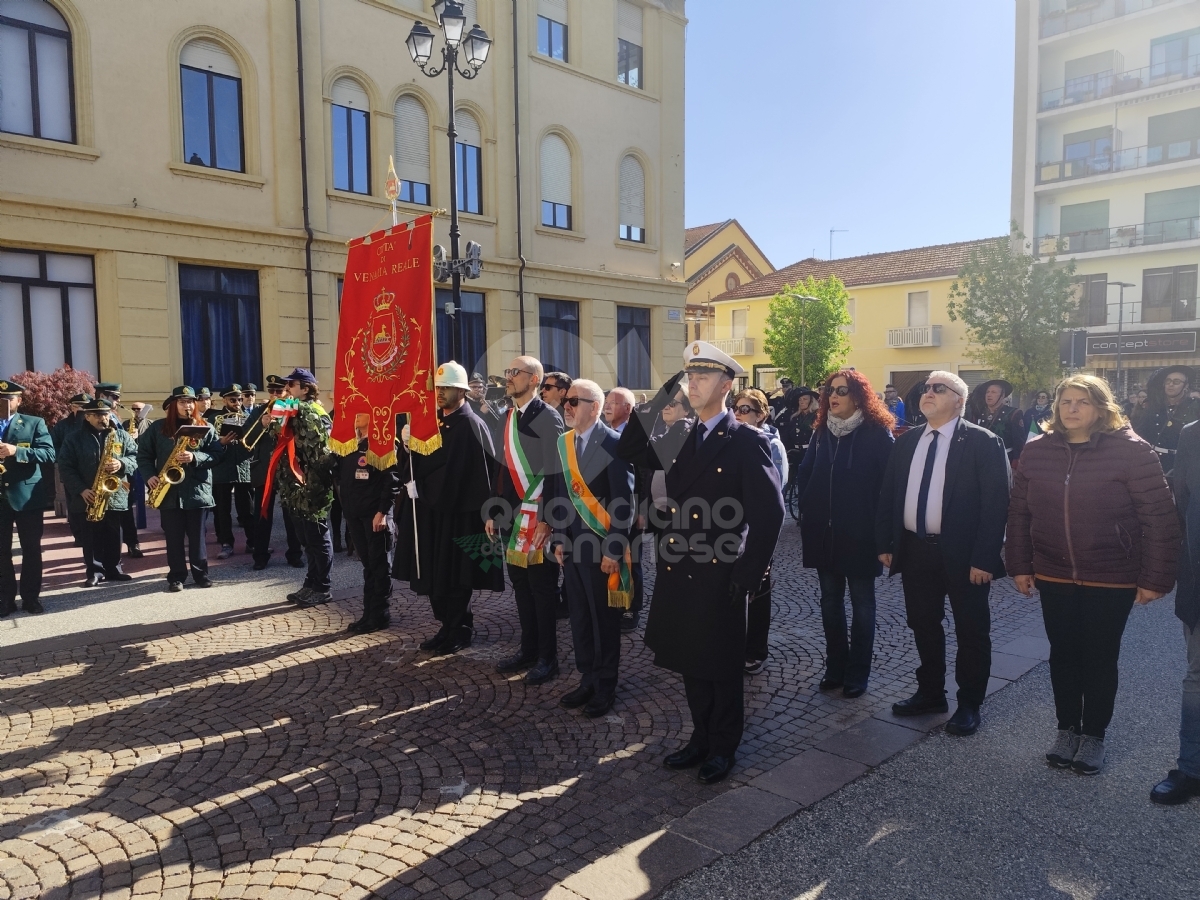 VENARIA - La Città ha celebrato il 25 Aprile, Festa di Liberazione - FOTO E VIDEO