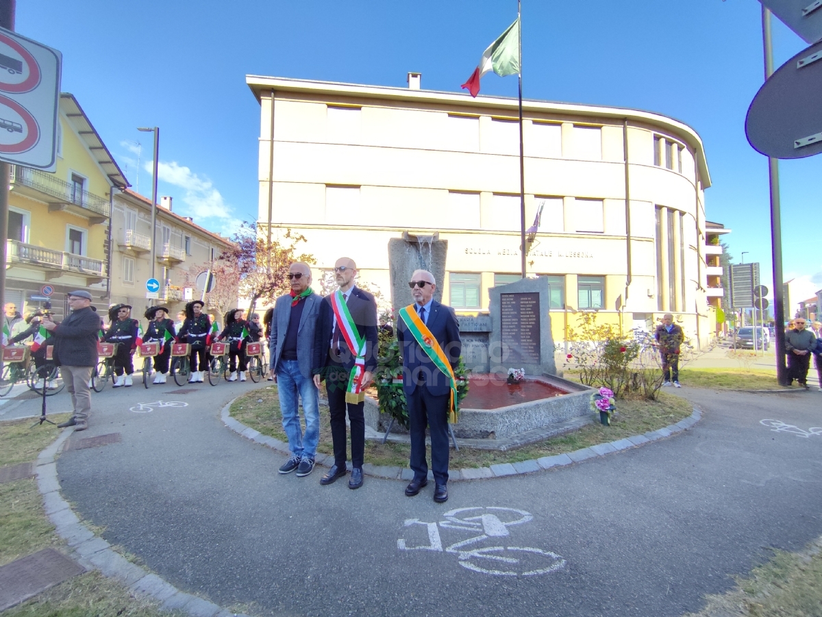 VENARIA - La Città ha celebrato il 25 Aprile, Festa di Liberazione - FOTO E VIDEO