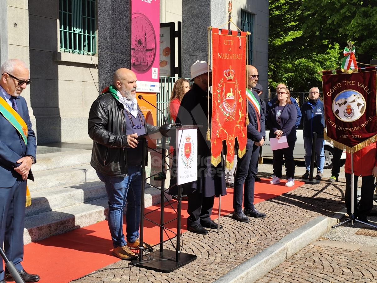 VENARIA - La Città ha celebrato il 25 Aprile, Festa di Liberazione - FOTO E VIDEO