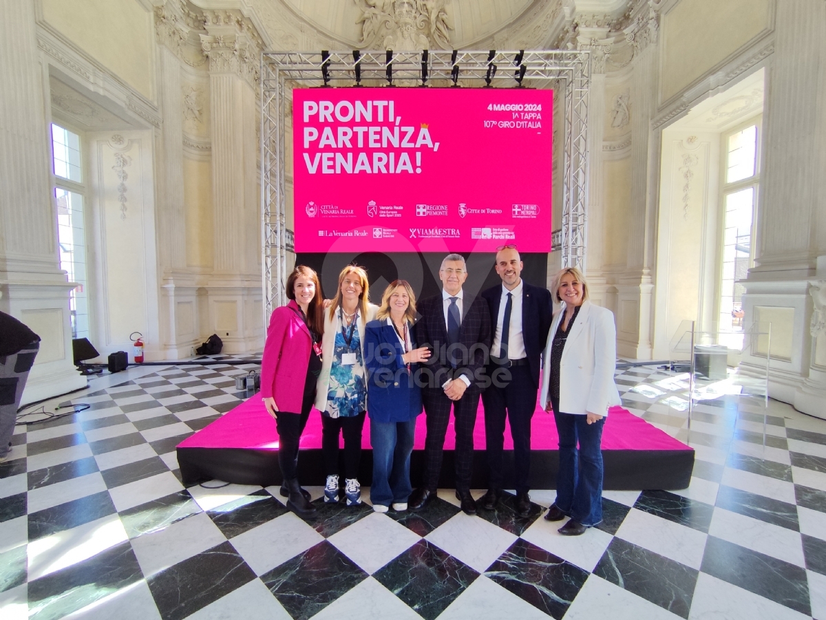 «Pronti, partenza, Venaria!»: conto alla rovescia verso la partenza del Giro d’Italia - FOTO