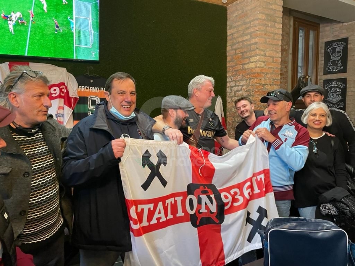 VENARIA - A novembre alla «Vecchia Camelot» il raduno dei tifosi italiani del West Ham