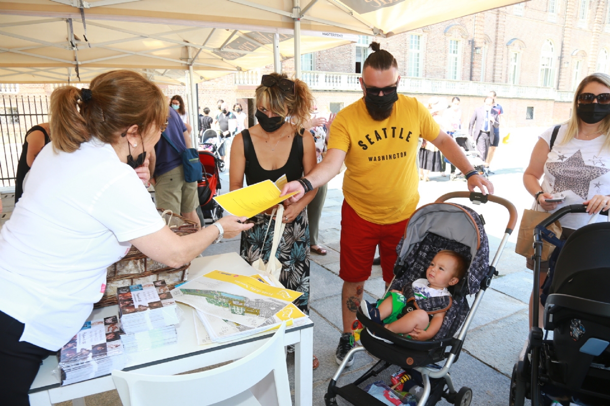 VENARIA - «Festa della Nascita»: in Reggia si celebrano i bambini nati nel 2020 e 2021 - FOTO