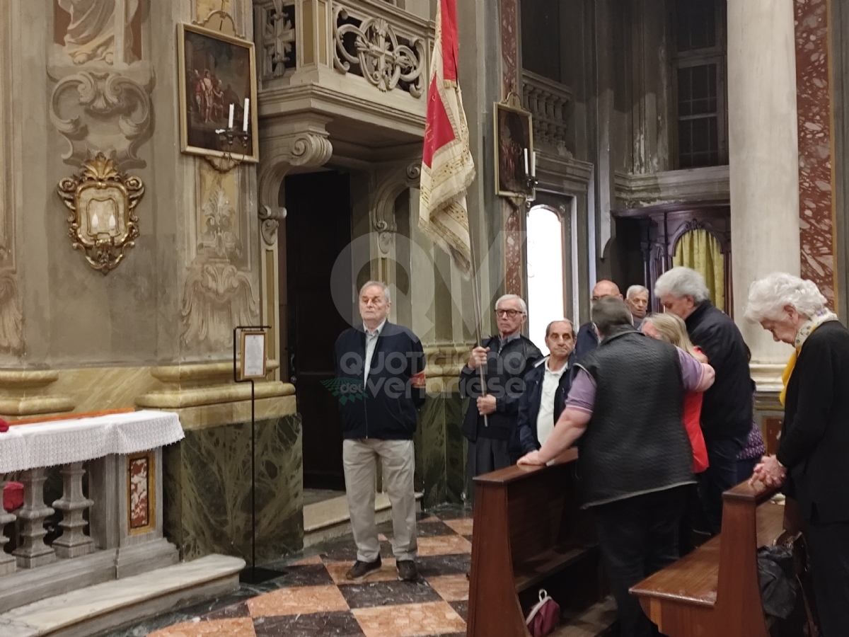 VENARIA - Santa Maria gremita per il Corpus Domini: senza Processione, causa maltempo - FOTO