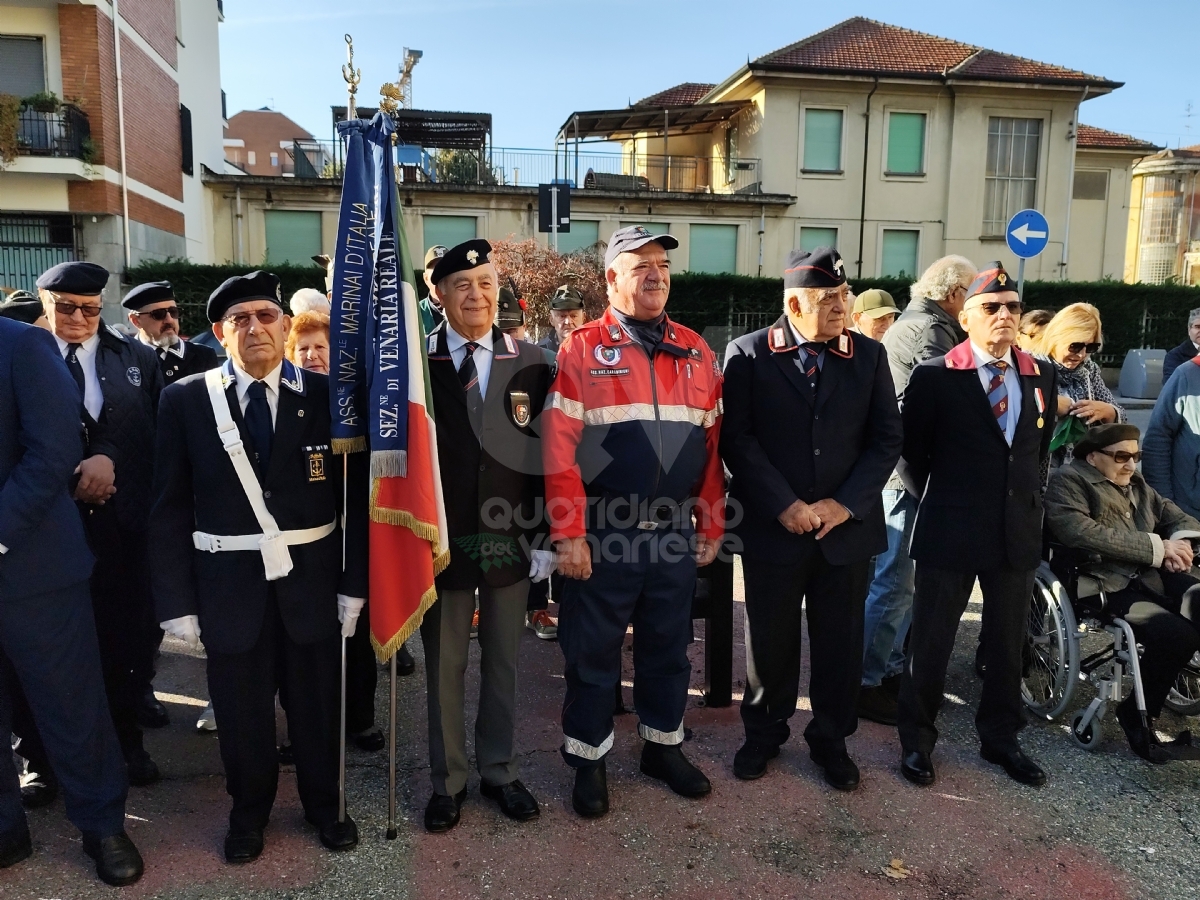 VENARIA - Celebrato il 4 Novembre, «Giornata dell'Unità Nazionale e delle Forze Armate» - FOTO