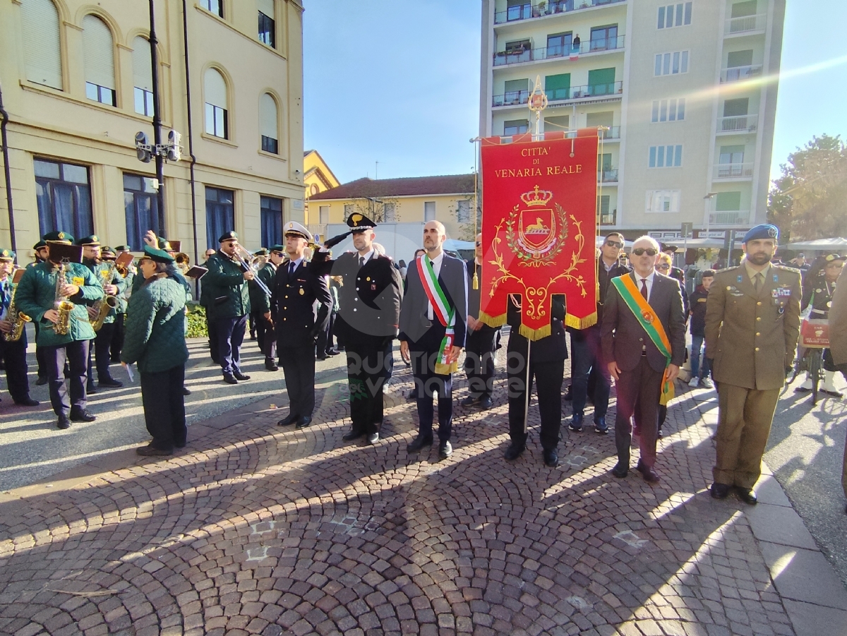 VENARIA - Celebrato il 4 Novembre, «Giornata dell'Unità Nazionale e delle Forze Armate» - FOTO