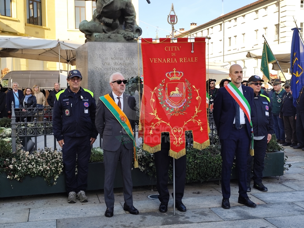 VENARIA - Celebrato il 4 Novembre, «Giornata dell'Unità Nazionale e delle Forze Armate» - FOTO