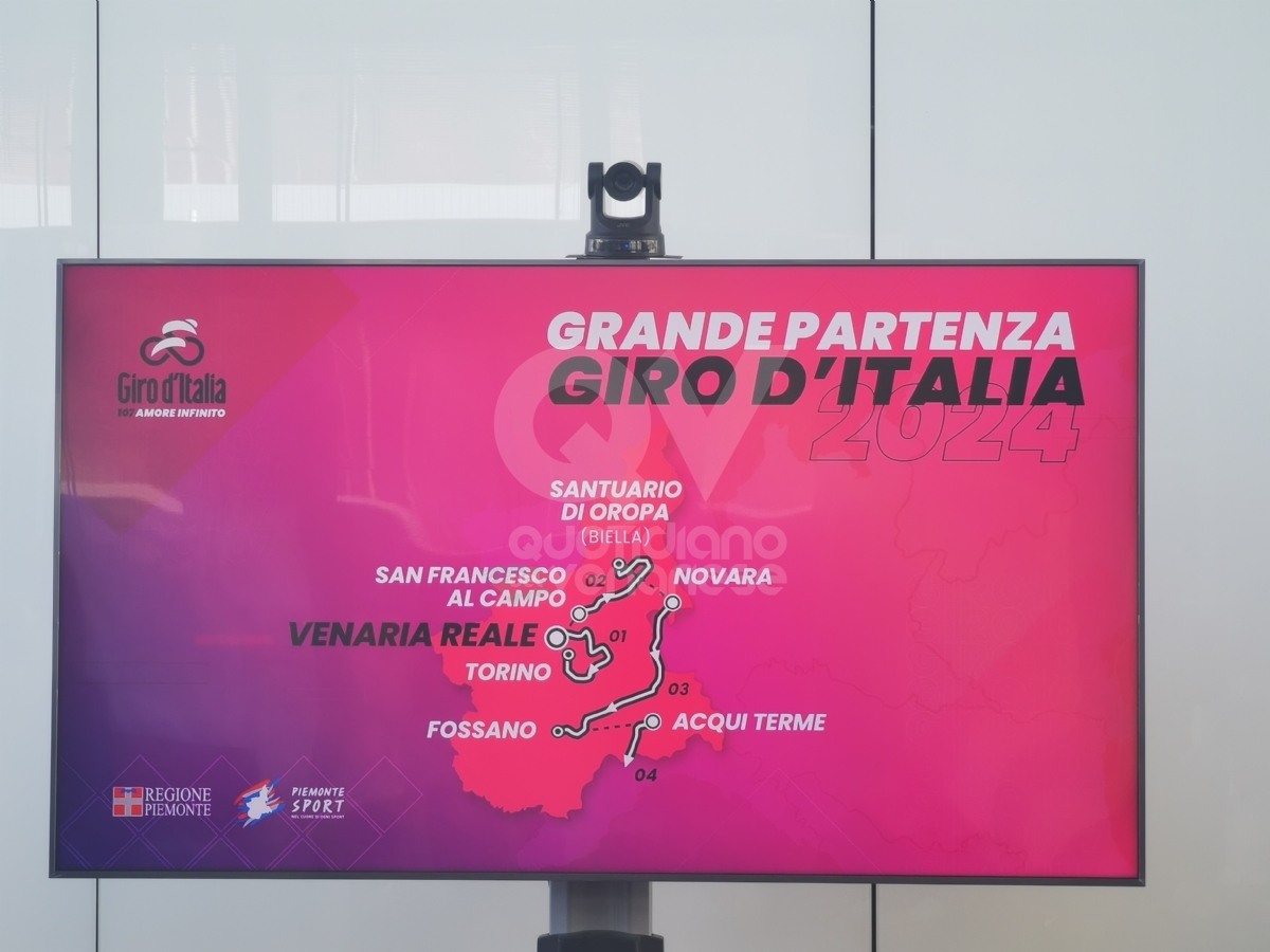 IL GIRO D'ITALIA A VENARIA - La prima tappa finirà a Torino. Giulivi: «Una grande vetrina» - FOTO