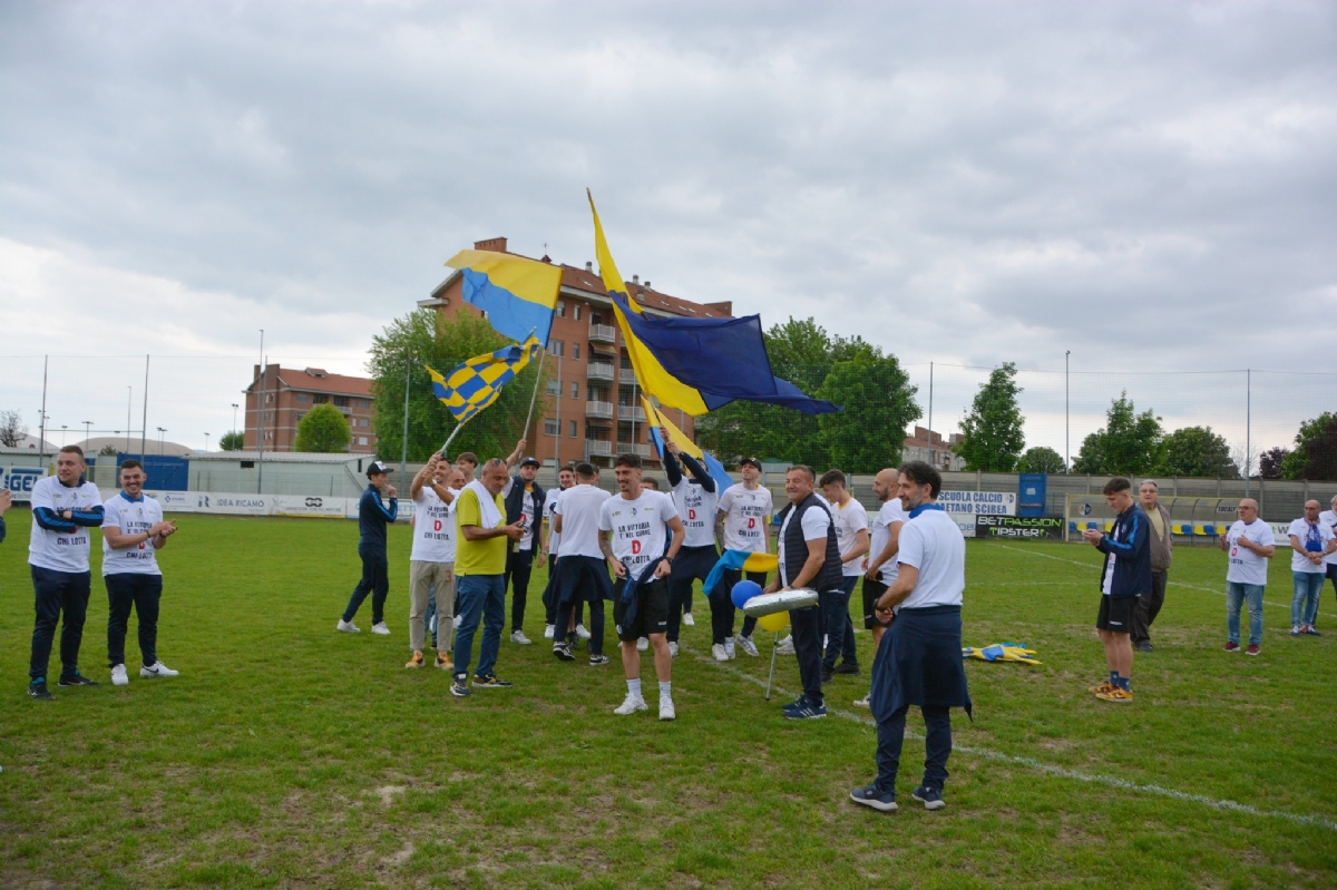 CALCIO - Un punto per la grande festa: IL BORGARO NOBIS E' IN SERIE D - LE FOTO