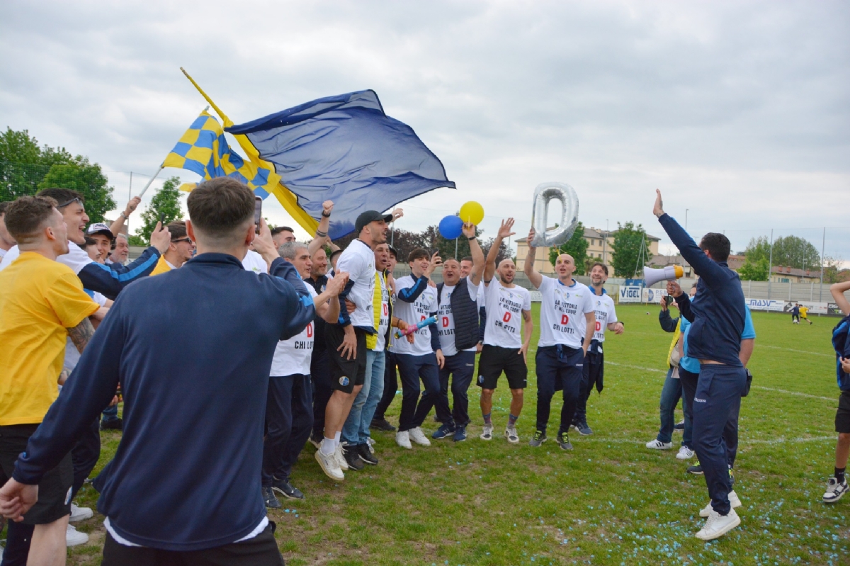 CALCIO - Un punto per la grande festa: IL BORGARO NOBIS E' IN SERIE D - LE FOTO