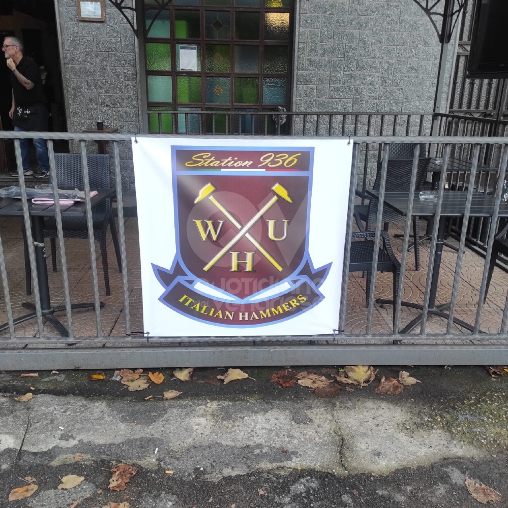 VENARIA è diventata «terra londinese» grazie al raduno dei tifosi del West Ham - FOTO E VIDEO