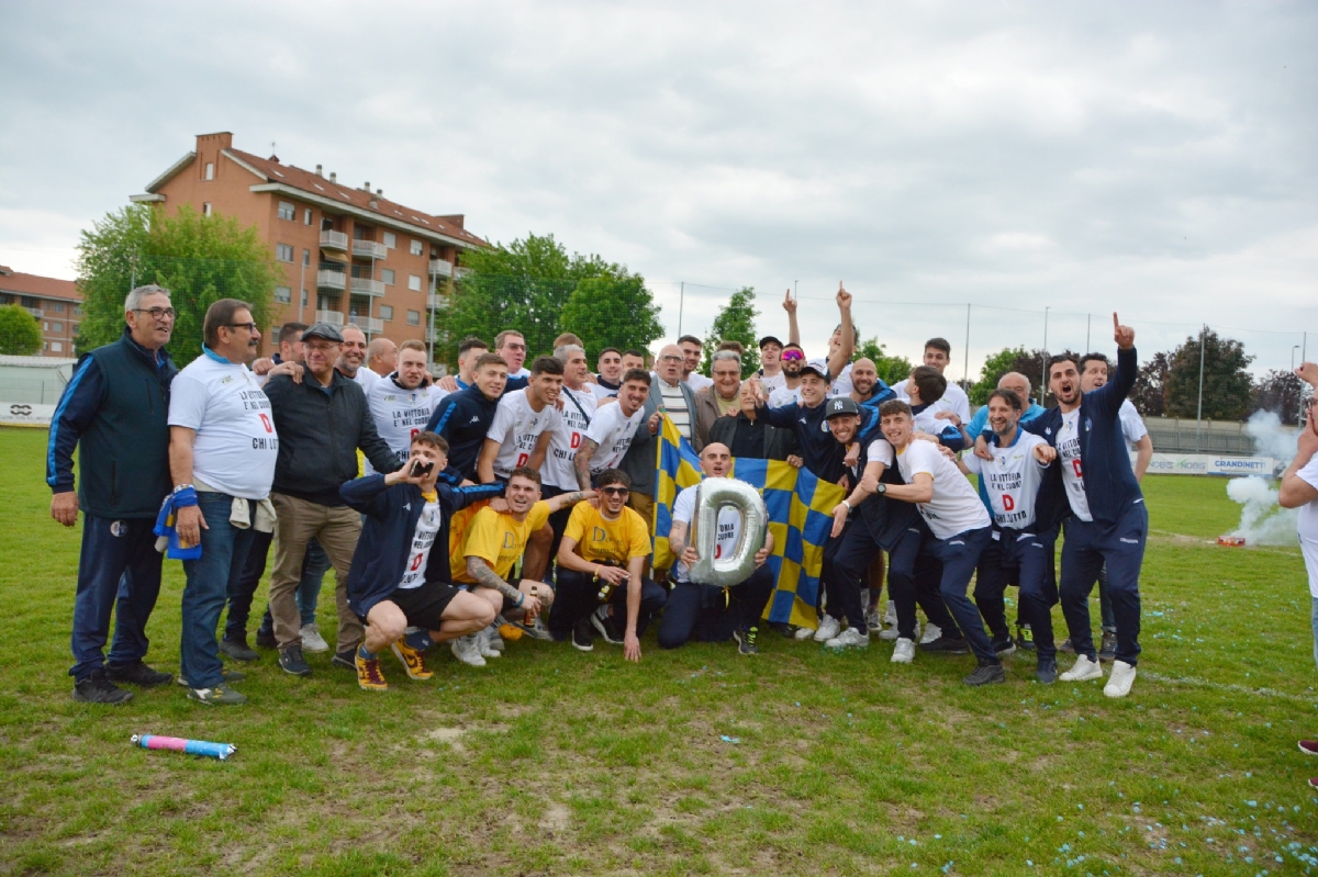 CALCIO - Un punto per la grande festa: IL BORGARO NOBIS E' IN SERIE D - LE FOTO