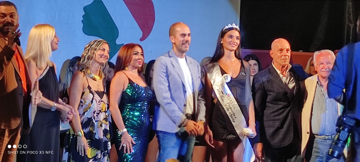 VENARIA - Successo straordinario per «Miss Italia»: Francesca Bergesio è «Miss Miluna Piemonte e Valle d’Aosta» - FOTO