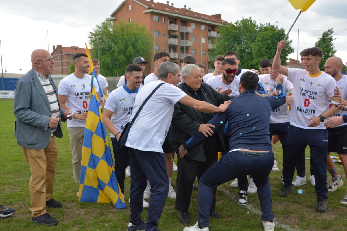 CALCIO - Un punto per la grande festa: IL BORGARO NOBIS E' IN SERIE D - LE FOTO