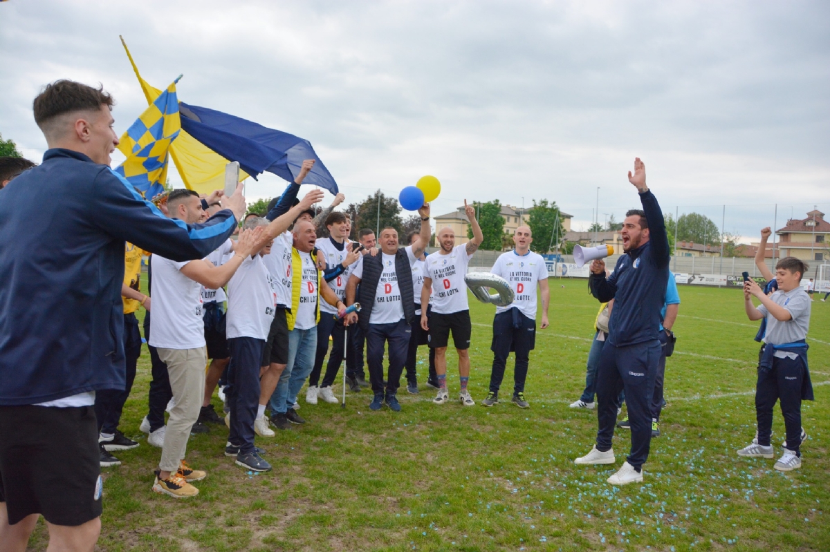 CALCIO - Un punto per la grande festa: IL BORGARO NOBIS E' IN SERIE D - LE FOTO