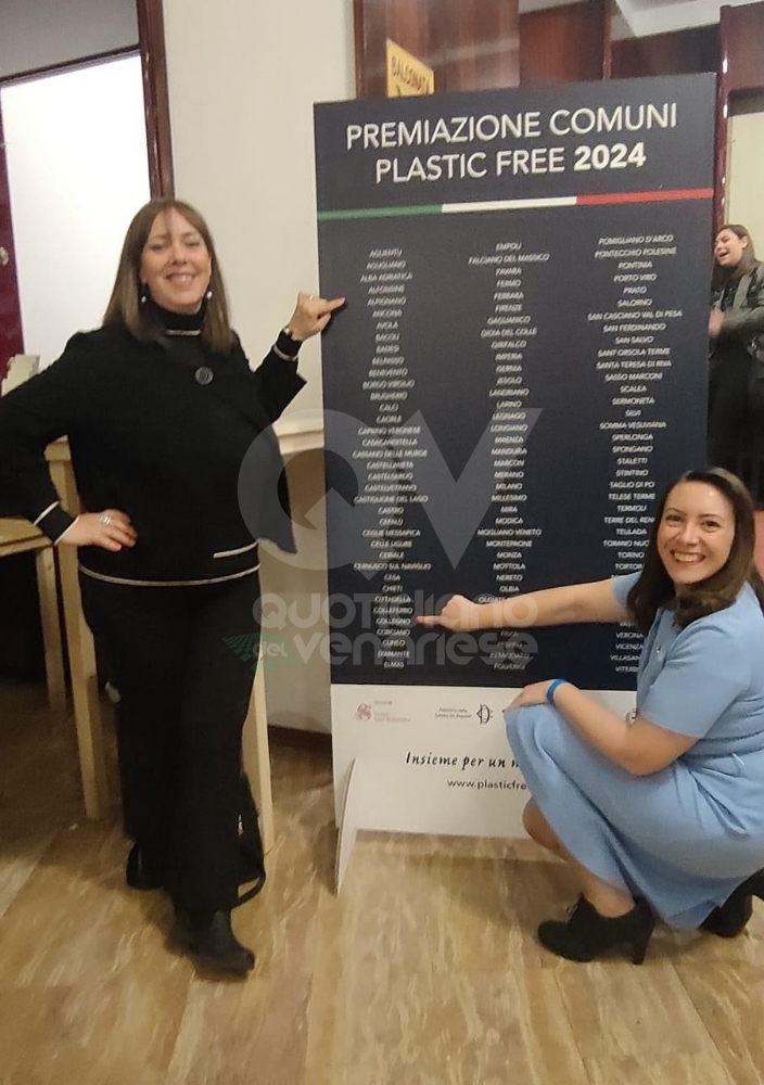 ALPIGNANO-COLLEGNO - Le due cittadine premiate come «Comuni Plastic Free» - FOTO