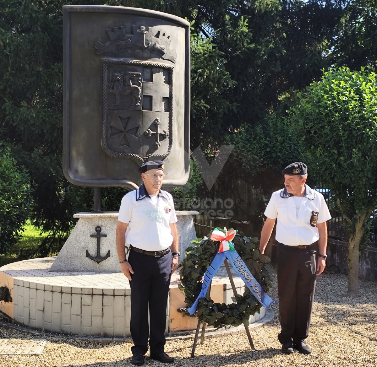 VENARIA - Grande festa in via Picco: celebrata la Marina Militare Italiana - FOTO