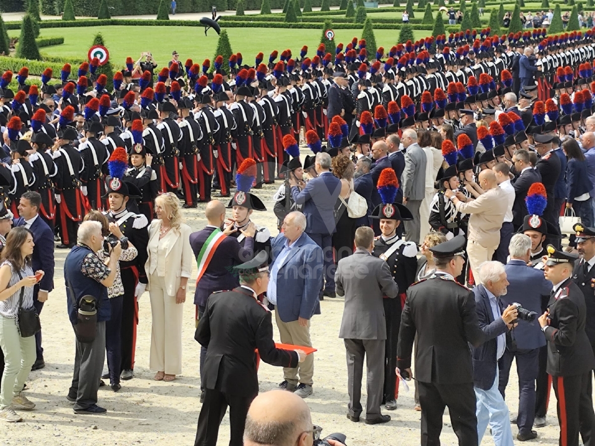 VENARIA - Emozione per il Giuramento degli Allievi Carabinieri in Reggia - FOTO E VIDEO