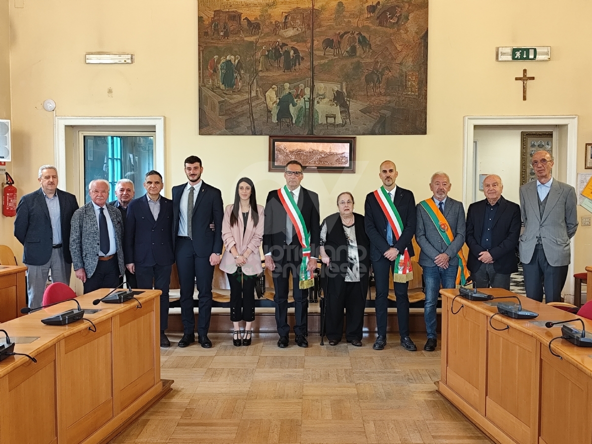 VENARIA - Si rinnova il gemellaggio con la città di Castronovo di Sicilia - FOTO