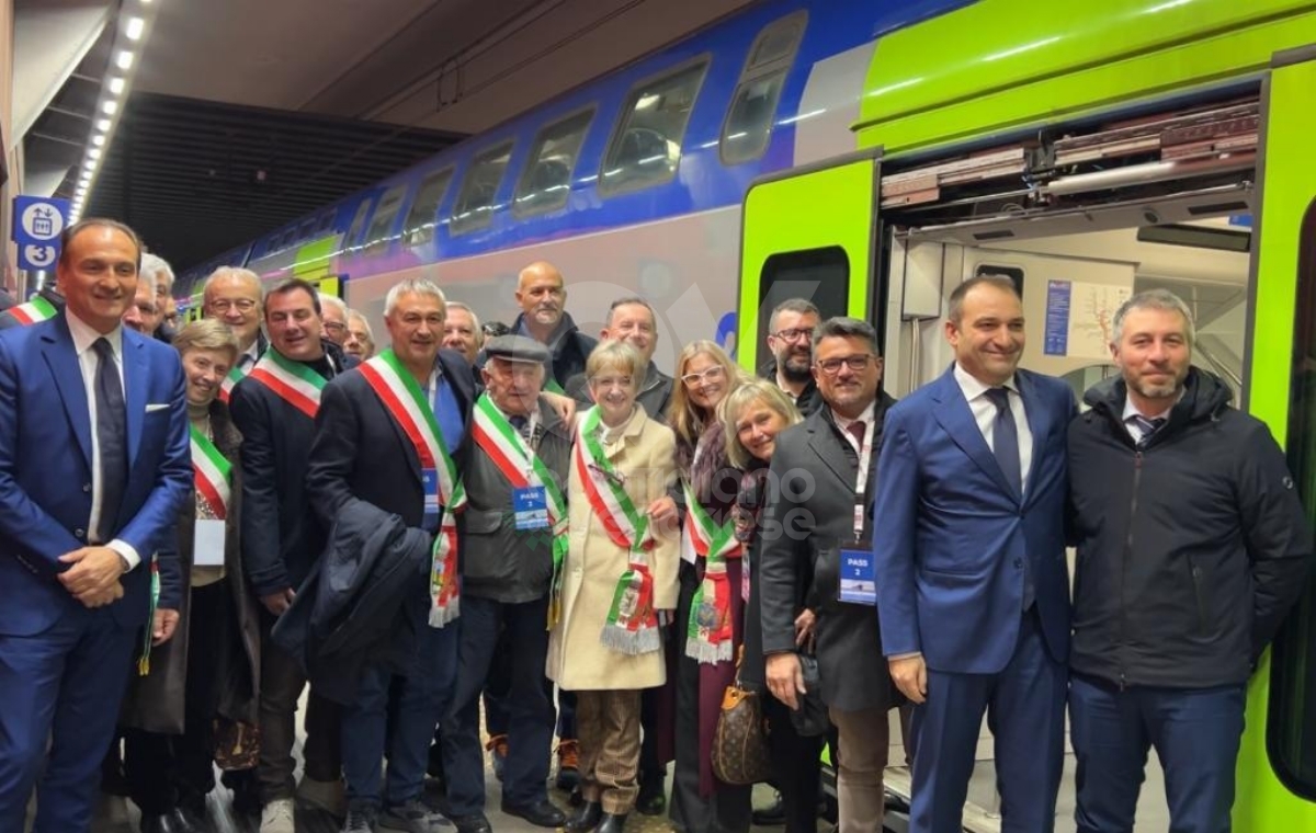 RIPARTE LA TORINO-CERES - Gli amministratori in coro: «Un successo di tutto il territorio» - FOTO E VIDEO