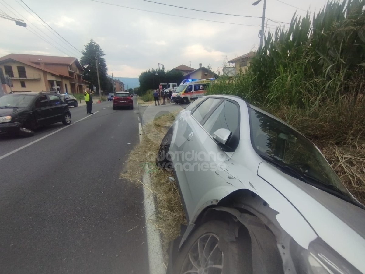 INCIDENTE A SAN GILLIO - Due auto si scontrano: una persona ferita