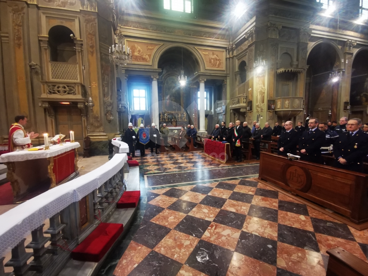 VENARIA - Celebrato San Sebastiano, Patrono della Polizia Locale - FOTO