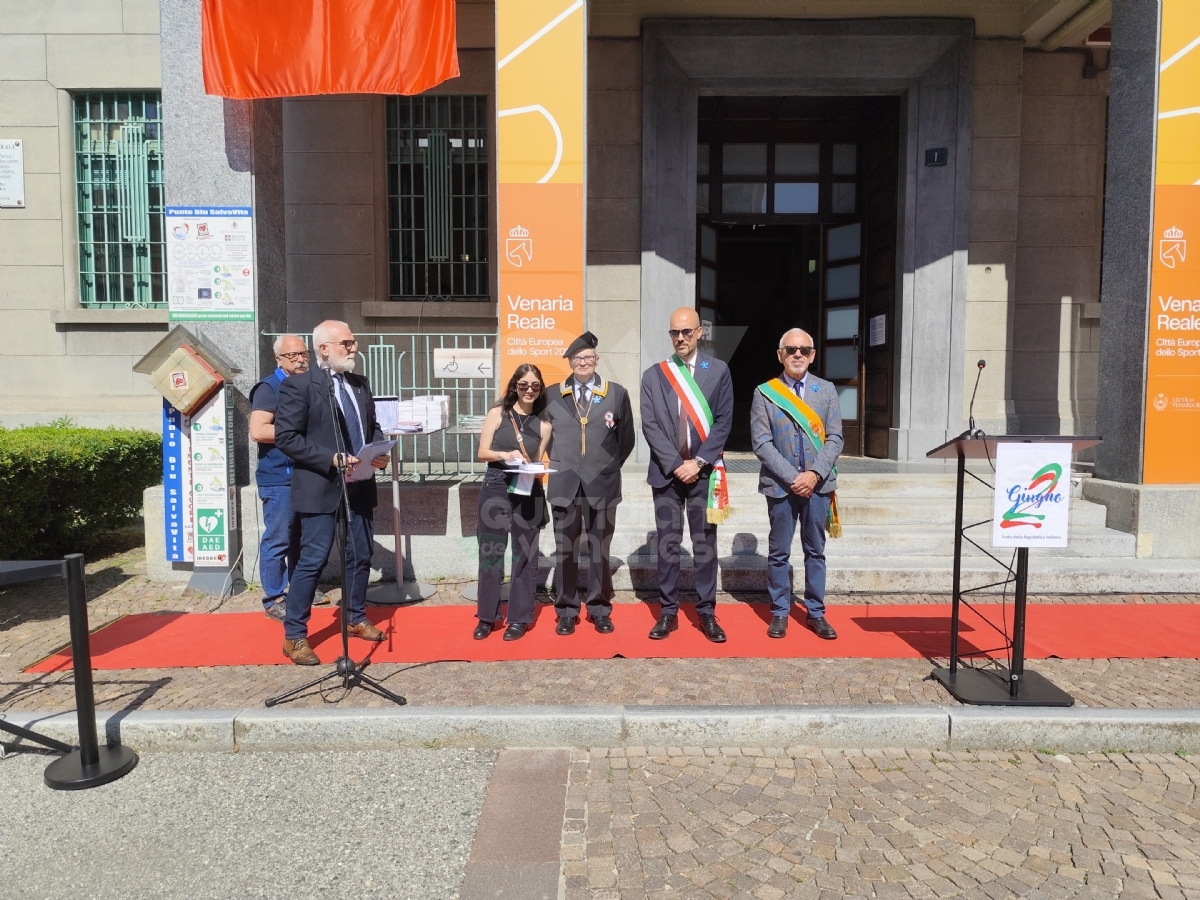 VENARIA - Celebrato il 2 Giugno, Festa della Repubblica: associazioni protagoniste - FOTO